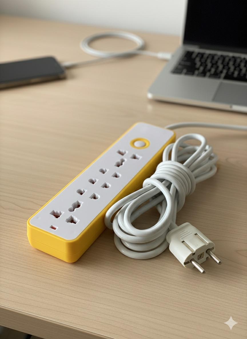 Electric Extension Board For Multiple Use